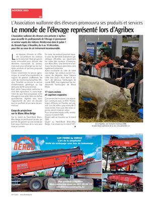 Le monde de l’élevage représenté lors d’Agribex Le monde de l’élevage représenté lors d’Agribex