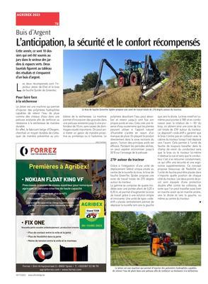 L’anticipation, la sécurité et le confort récompensés L’anticipation, la sécurité et le confort récompensés