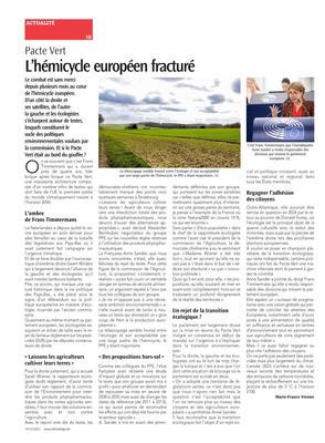 L’hémicycle européen fracturé L’hémicycle européen fracturé
