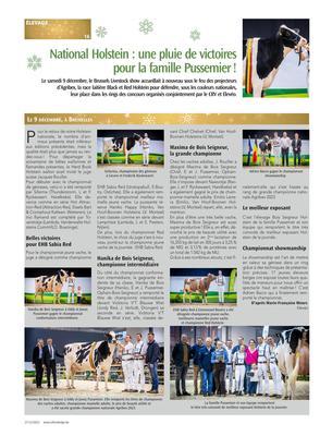 National Holstein : une pluie de victoires pour la famille Pussemier! National Holstein : une pluie de victoires pour la famille Pussemier!