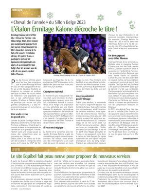Le site Equibel fait peau neuve pour proposer de nouveaux services Le site Equibel fait peau neuve pour proposer de nouveaux services