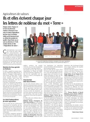 Ils et elles écrivent chaque jourles lettres de noblesse du mot «Terre» Ils et elles écrivent chaque jourles lettres de noblesse du mot «Terre»