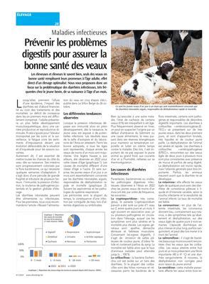 Prévenir les problèmes digestifs pour assurer la bonne santé des veaux Prévenir les problèmes digestifs pour assurer la bonne santé des veaux