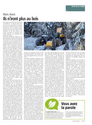 Ils n’iront plus au bois Ils n’iront plus au bois