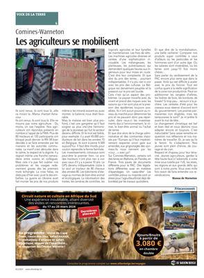 Les agriculteurs se mobilisent Les agriculteurs se mobilisent