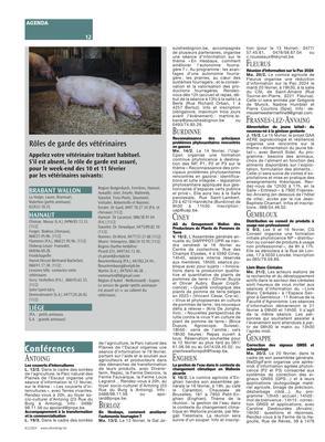 Rôles de garde des vétérinaires Rôles de garde des vétérinaires