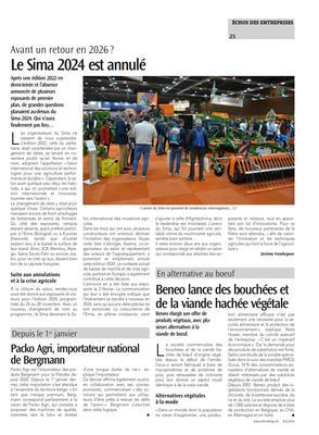 Packo Agri, importateur national de Bergmann