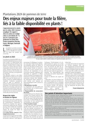 Des enjeux majeurs pour toute la filière,liés à la faible disponibilité en plants! Des enjeux majeurs pour toute la filière,liés à la faible disponibilité en plants!