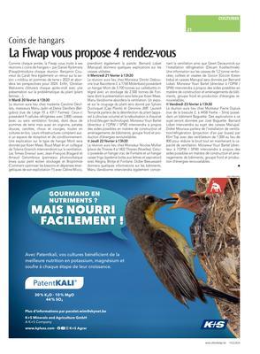 La Fiwap vous propose 4 rendez-vous La Fiwap vous propose 4 rendez-vous