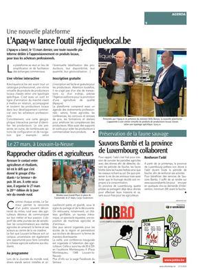 Rapprocher citadins et agriculteurs Rapprocher citadins et agriculteurs