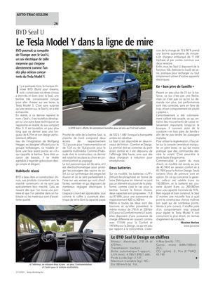 Le Tesla Model Y dans la ligne de mire Le Tesla Model Y dans la ligne de mire