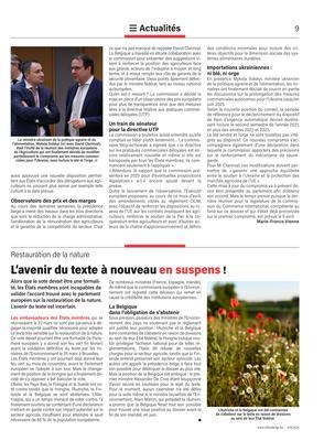 «Le travail n’est pas encore terminé…» «Le travail n’est pas encore terminé…»