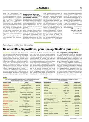 De nouvelles dispositions, pour une application plus aisée De nouvelles dispositions, pour une application plus aisée