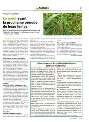 Le point avant la prochaine période de beau temps Le point avant la prochaine période de beau temps