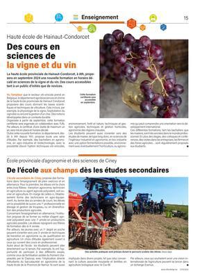 Des cours en sciences dela vigne et du vin Des cours en sciences dela vigne et du vin