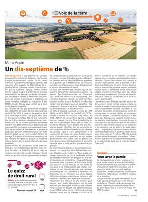 Vous avez la parole