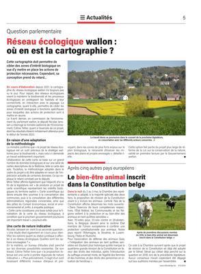 Le bien-être animal inscritdans la Constitution belge Le bien-être animal inscritdans la Constitution belge