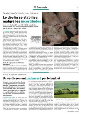 Un verdissement cadenassé par le budget Un verdissement cadenassé par le budget