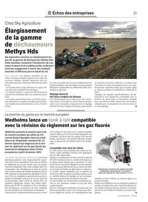 Élargissement de la gammede déchaumeurs Methys Hds Élargissement de la gammede déchaumeurs Methys Hds