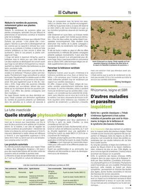 D’autres maladies et parasitesinquiètent D’autres maladies et parasitesinquiètent