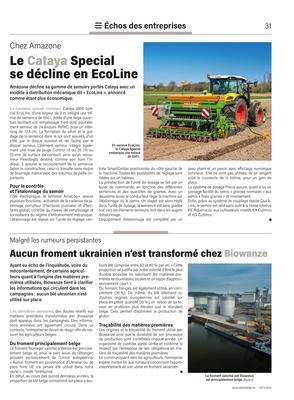 Le Cataya Specialse décline en EcoLine Le Cataya Specialse décline en EcoLine