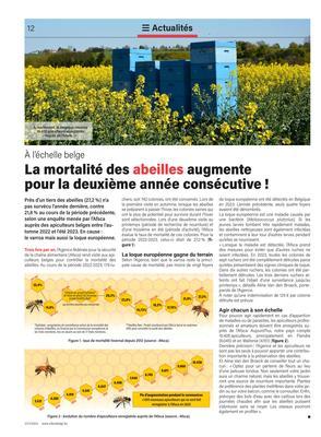 La mortalité des abeilles augmente pour la deuxième année consécutive! La mortalité des abeilles augmente pour la deuxième année consécutive!