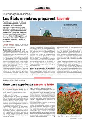 Les États membres préparent l’avenir Les États membres préparent l’avenir