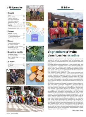 L’agriculture s’invite dans tous les scrutins L’agriculture s’invite dans tous les scrutins