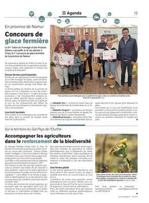Accompagner les agriculteurs dans le renforcement de la biodiversité Accompagner les agriculteurs dans le renforcement de la biodiversité