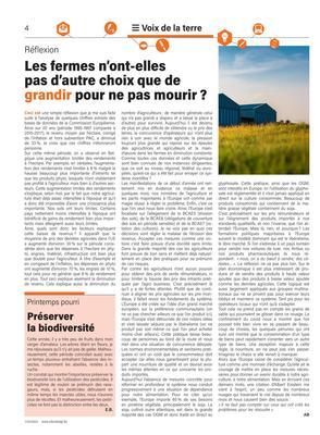 Préserver la biodiversité Préserver la biodiversité