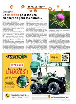 Un chardon pour les uns, du charbon pour les autres… Un chardon pour les uns, du charbon pour les autres…