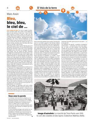Bleu, bleu, bleu, le ciel de … Bleu, bleu, bleu, le ciel de …