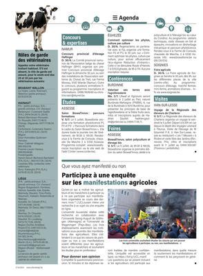 Participez à une enquêtesur les manifestations agricoles Participez à une enquêtesur les manifestations agricoles