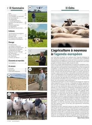 L’agriculture à nouveau àl’agenda européen L’agriculture à nouveau àl’agenda européen