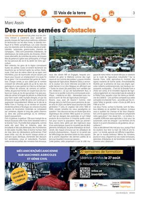 Des routes semées d’obstacles Des routes semées d’obstacles