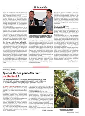 «Le défi sera de nourrir et d’exploitertout en réparant la planète» «Le défi sera de nourrir et d’exploitertout en réparant la planète»