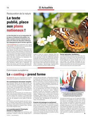 Le «casting» prend forme Le «casting» prend forme