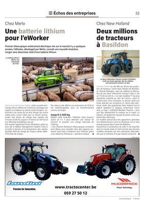 Une batterie lithium pour l’eWorker Une batterie lithium pour l’eWorker