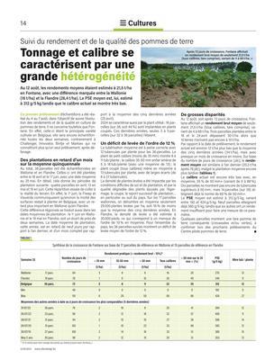 Tonnage et calibre se caractérisent par une grande hétérogénéité Tonnage et calibre se caractérisent par une grande hétérogénéité