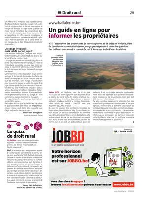 Un guide en ligne pour informer les propriétaires
