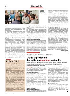 L’Apaq-w proposerades activités pour tous, en famille L’Apaq-w proposerades activités pour tous, en famille