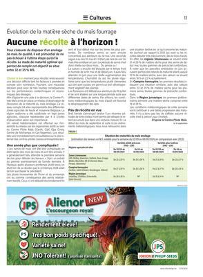 Aucune récolte à l’horizon! Aucune récolte à l’horizon!