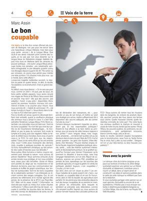 Vous avez la parole