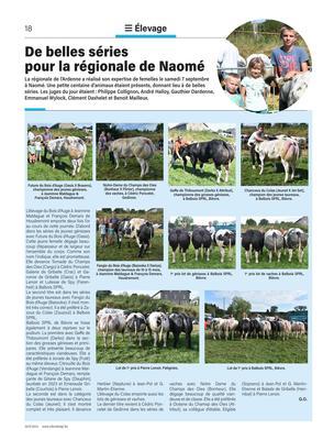 De belles séries pour la régionale de Naomé