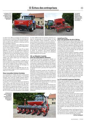Horsch célèbre ses 40ans avec plusieurs nouveautés Horsch célèbre ses 40ans avec plusieurs nouveautés
