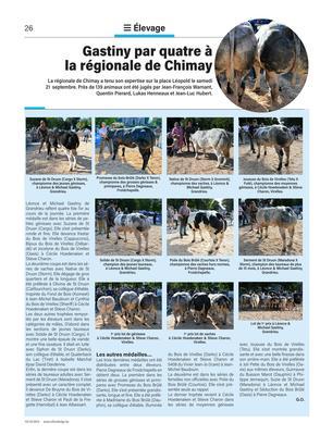 Gastiny par quatre à la régionale de Chimay Gastiny par quatre à la régionale de Chimay