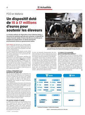 Un dispositif dotéde 15 à 17 millionsd’euros poursoutenir les éleveurs Un dispositif dotéde 15 à 17 millionsd’euros poursoutenir les éleveurs