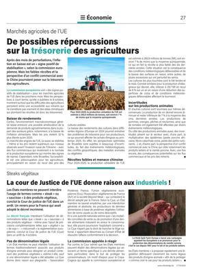 La cour de Justice de l’UE donne raison aux industriels! La cour de Justice de l’UE donne raison aux industriels!