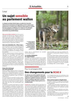Des changements pour la BCAE 8 Des changements pour la BCAE 8