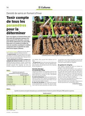 Tenir compte de tous les paramètrespour la déterminer Tenir compte de tous les paramètrespour la déterminer